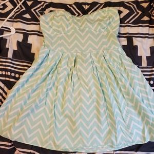 Rue21 Chevron Skater Dress